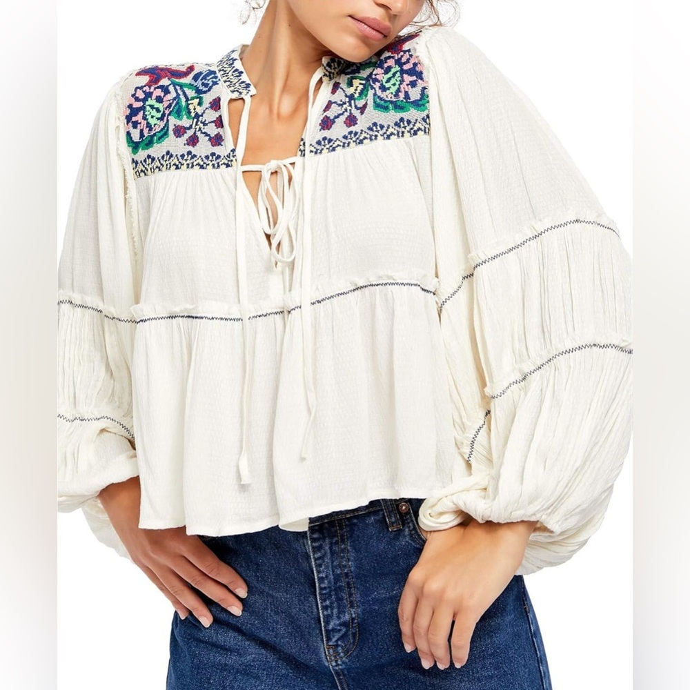 Free People | Vivid Color Top